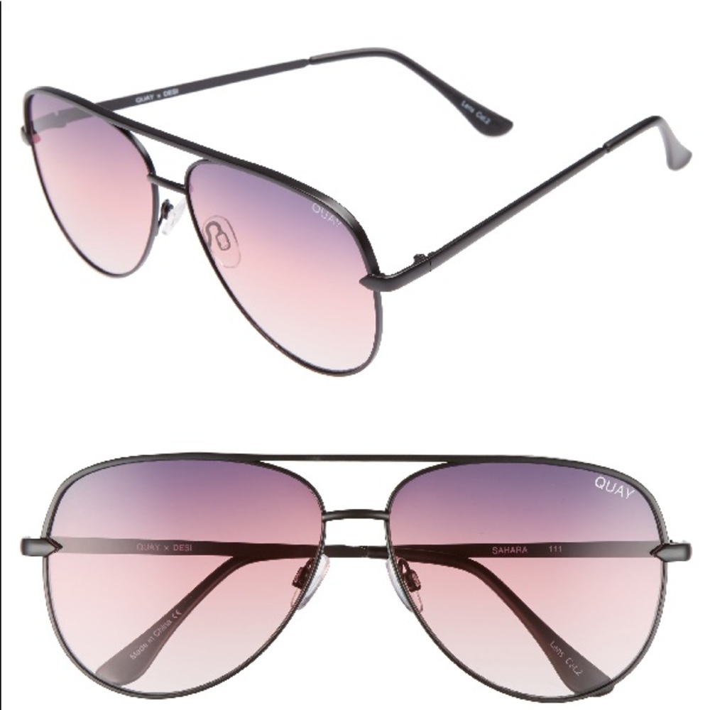Quay Australia x Desi Perkins Sahara Sunglasses